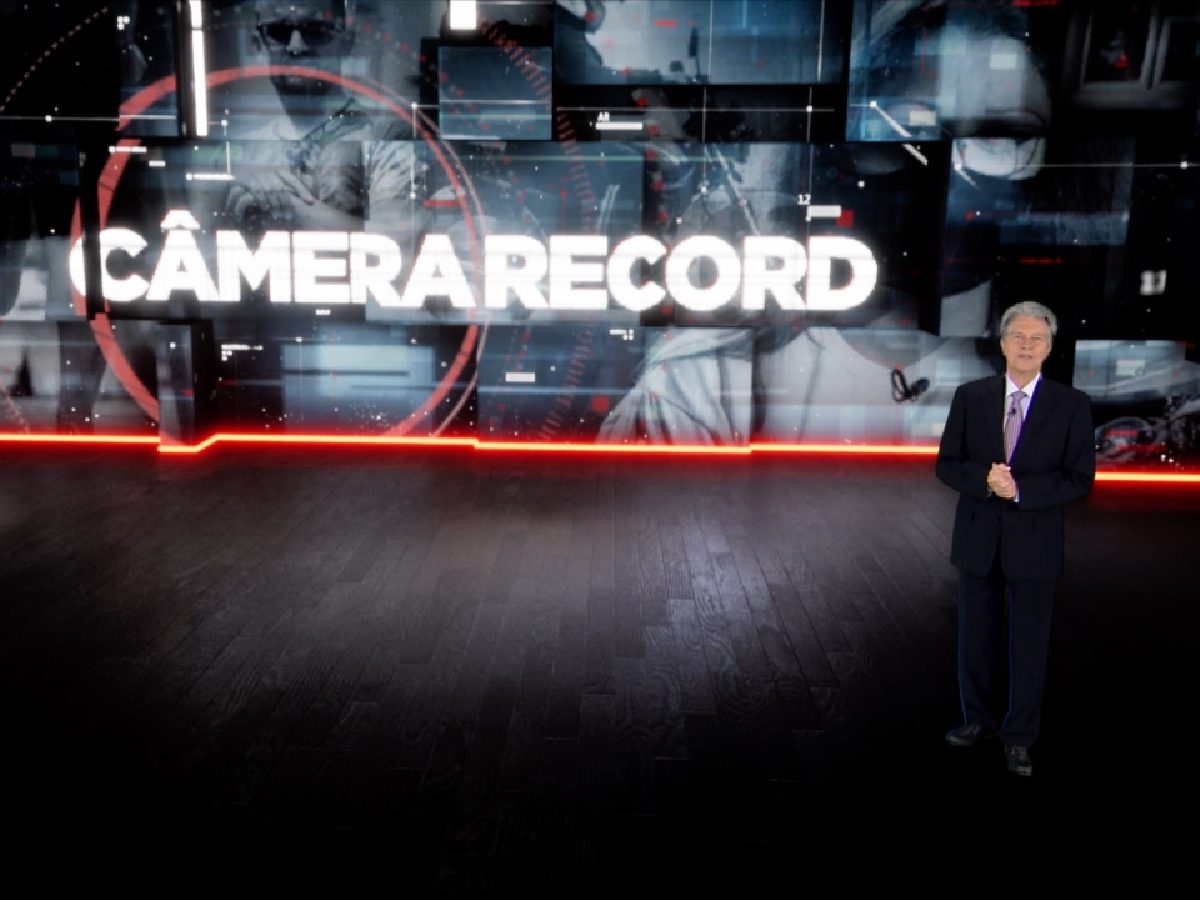 Marcos Hummel no Câmera Record (Divulgação/Record TV)