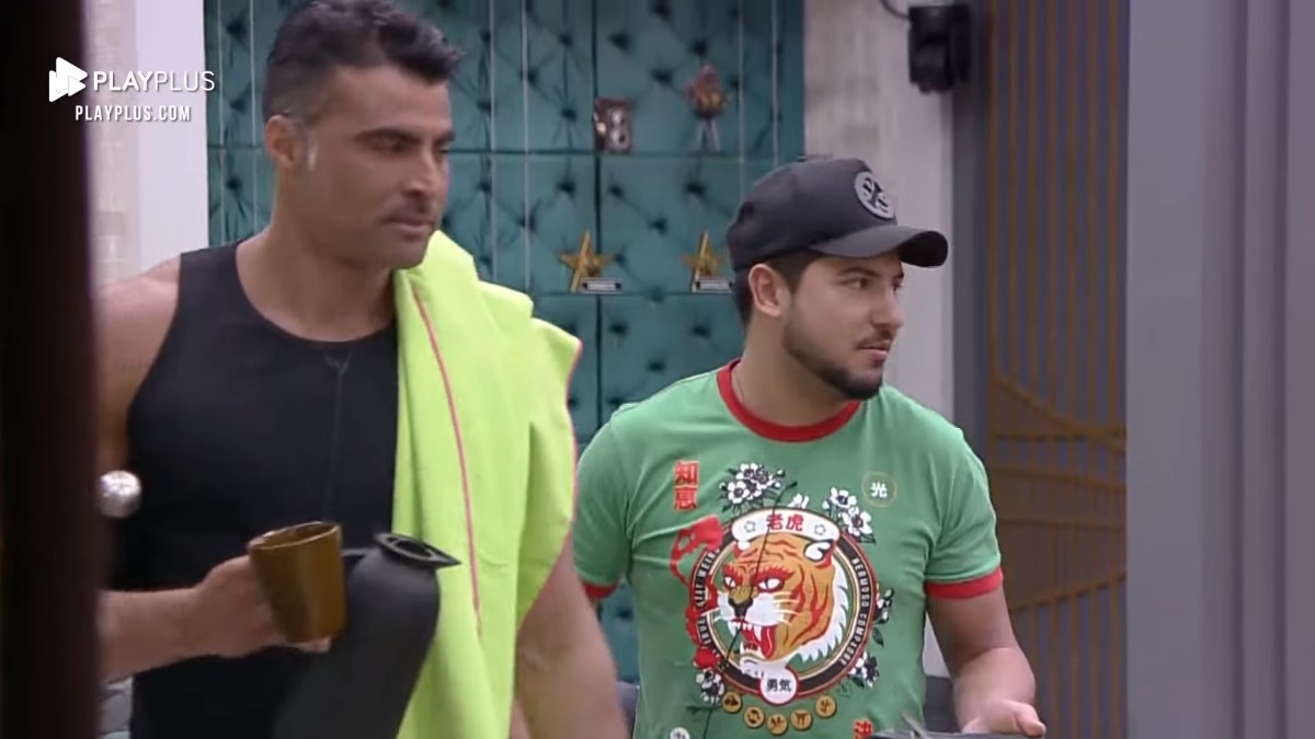 JP Mantovani e Thiago Bertoldo no Power Couple