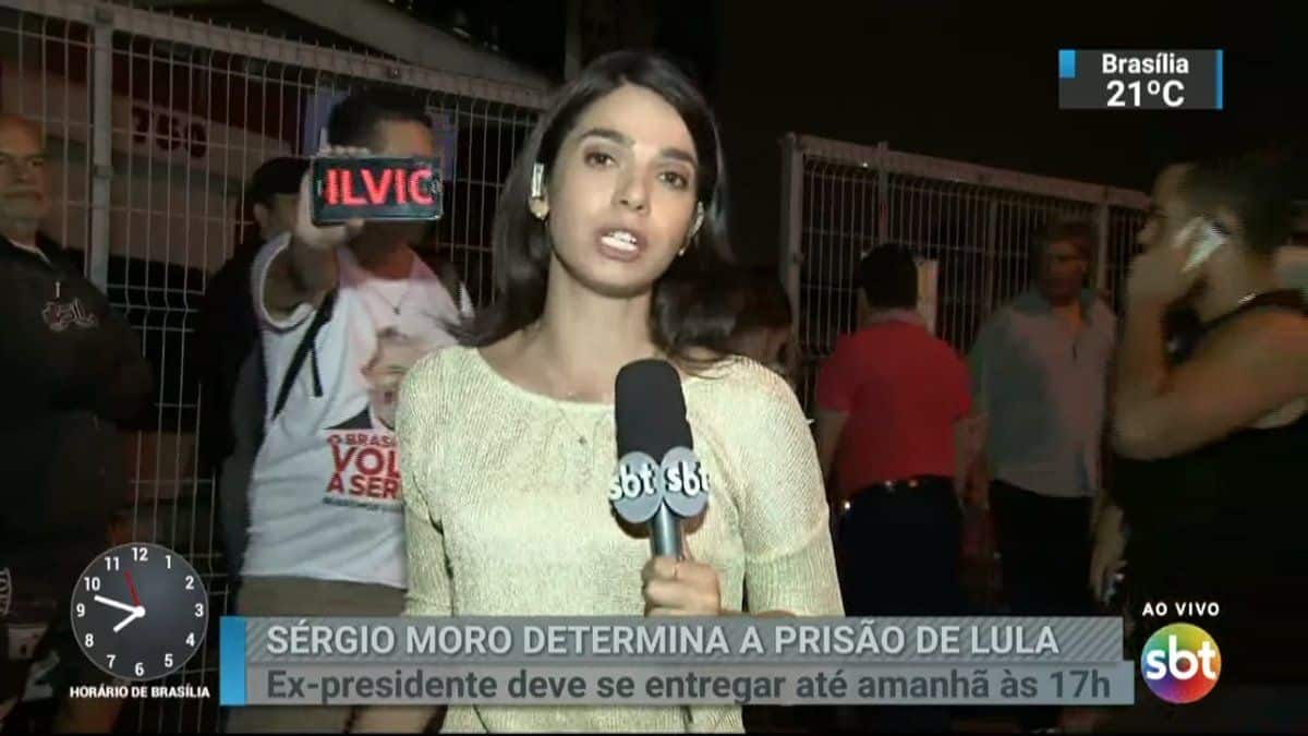 Juliana Maciel no SBT Brasil