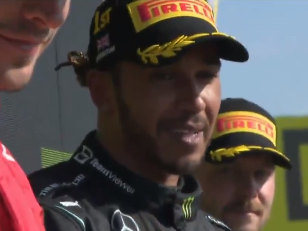 Lewis Hamilton no GP da Inglaterra da Fórmula 1