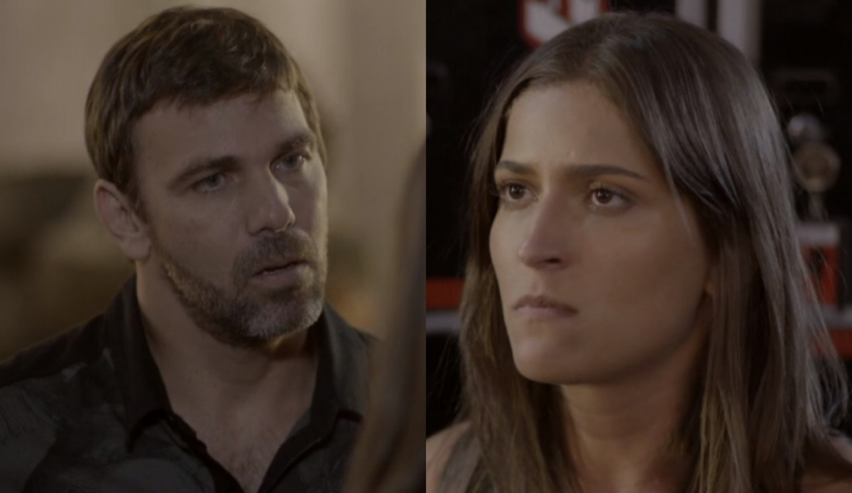 Lobão (Marcelo Faria) e Nat (Maria Joana) de Malhação - Sonhos