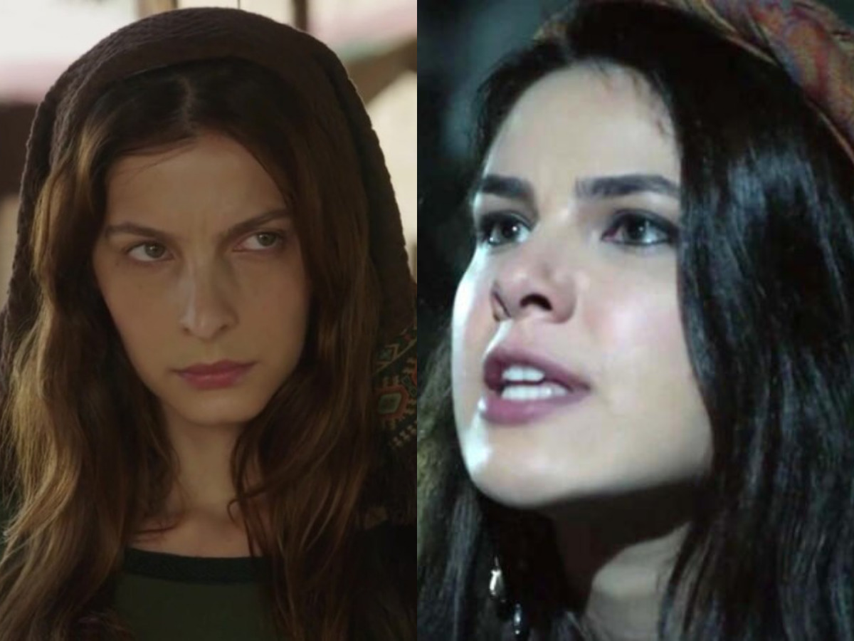 Michelle Batista e Thais Melchior são Lia e Raquel em Gênesis (Divulgação - Record TV)