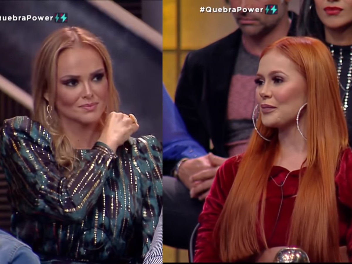 Nina e Mirela Janis no Power Couple