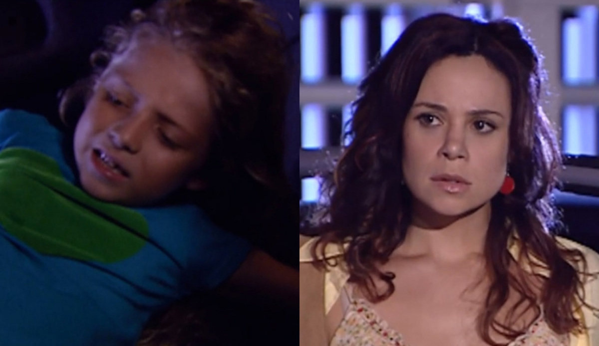 Nininha (Júlia Maggessi) e Elza (Vanessa Gerbelli) de Prova de Amor