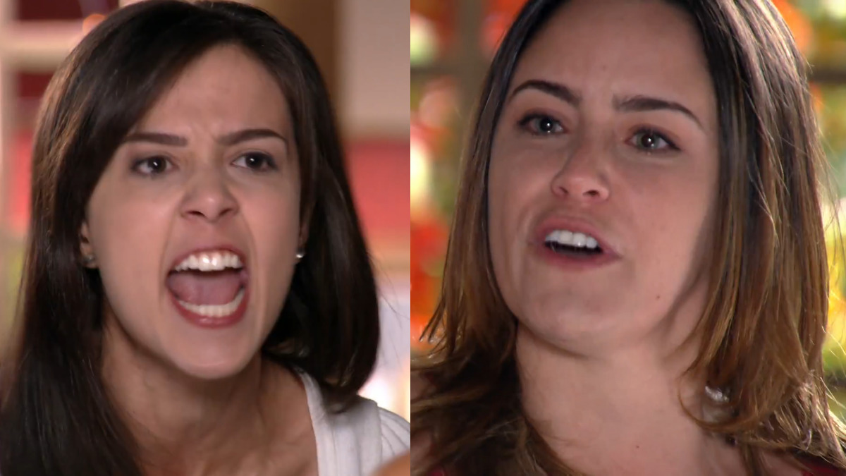 Marjorie Estiano e Fernanda Vasconcellos como Manu e Ana em A Vida da Gente (Reprodução/Globo)