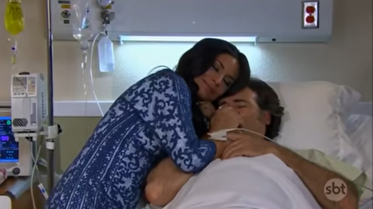 Maricruz e Alessandro (Reprodução/SBT)
