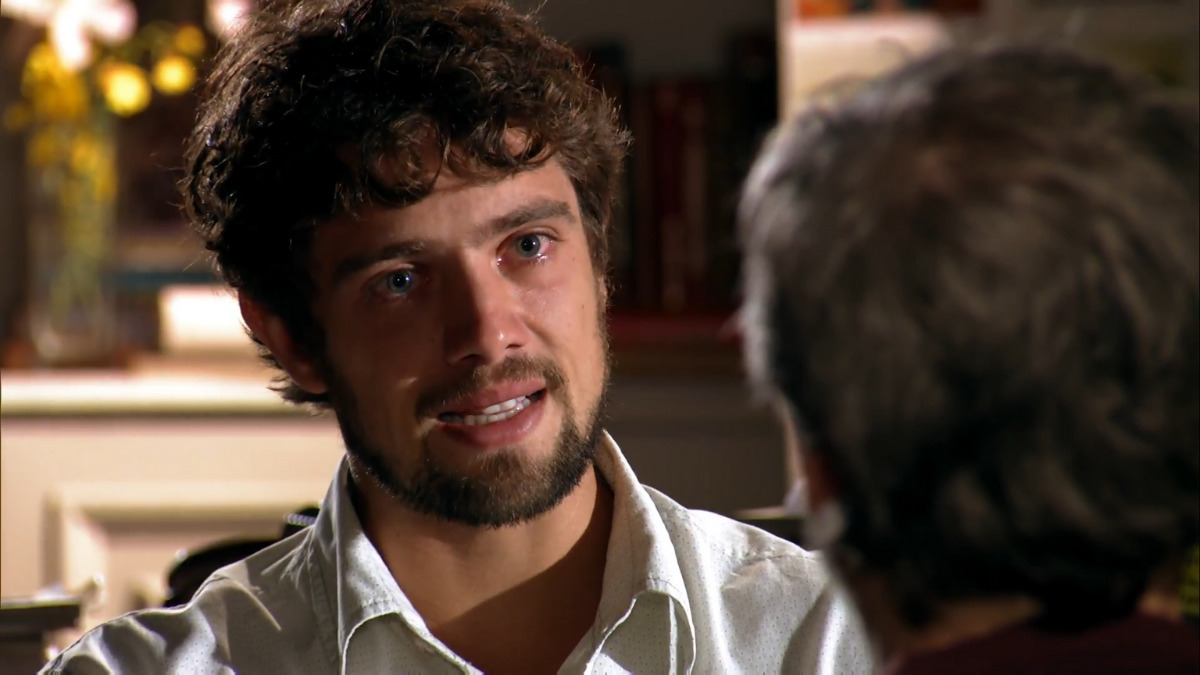 Rafael Cardoso é Rodrigo em A Vida da Gente (Reprodução / Globo)