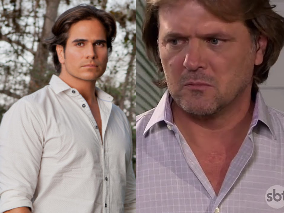 Otávio e Miguel em Coração Indomável (Reprodução)