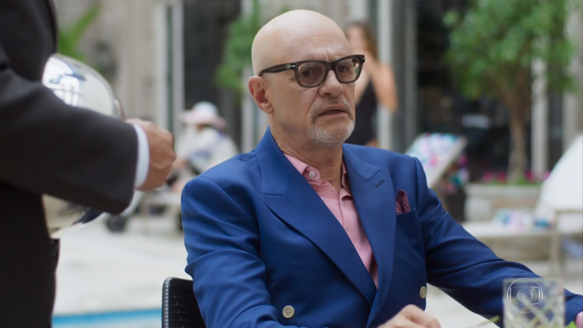 Pedrinho Guimarães (Marcos Caruso) em Pega Pega