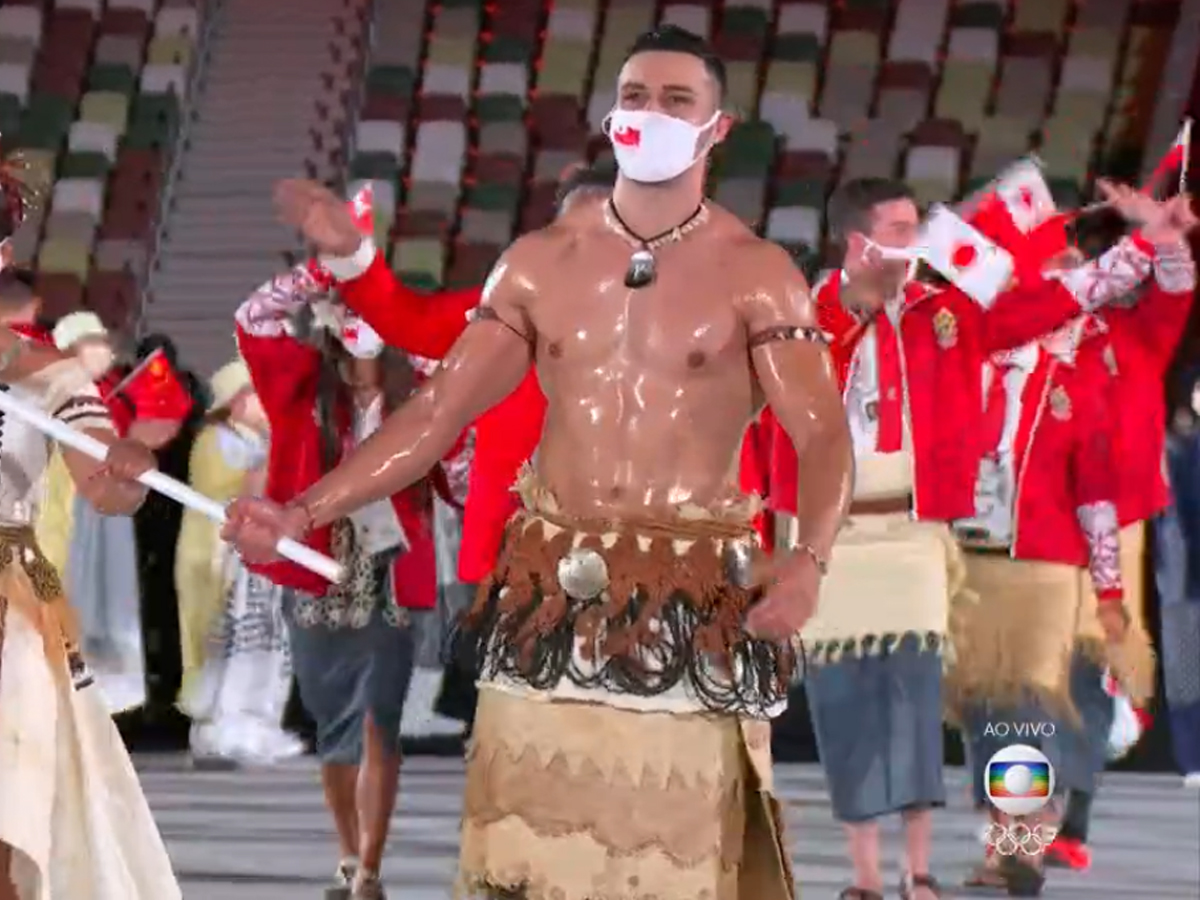 Pita Taufatofua de Tonga