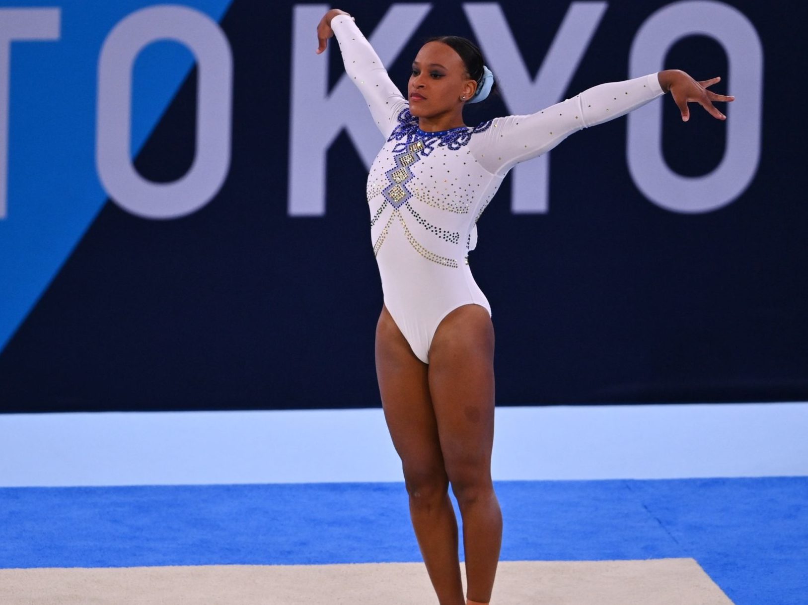 Rebeca Andrade nos Jogos Olímpicos