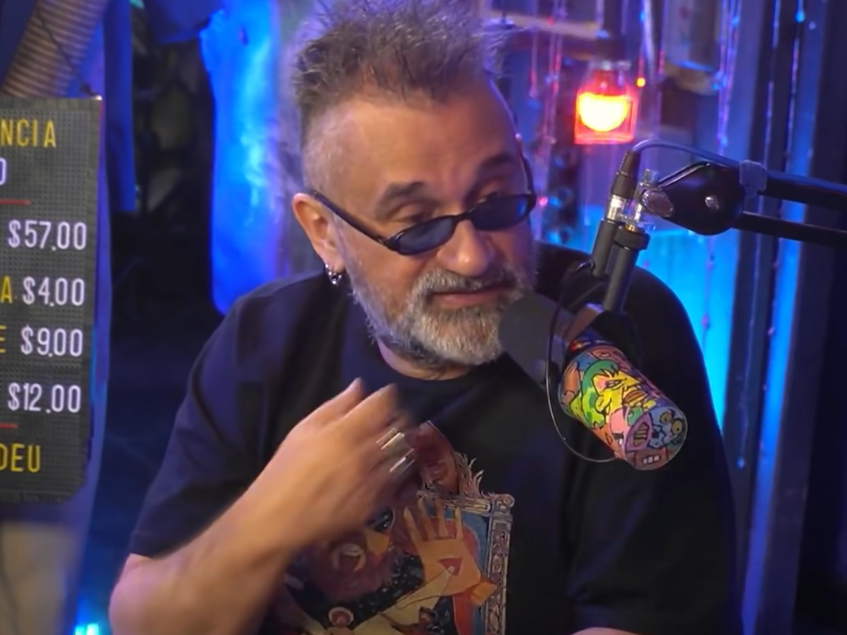 Régis Tadeu em podcast do Youtube (Reprodução)