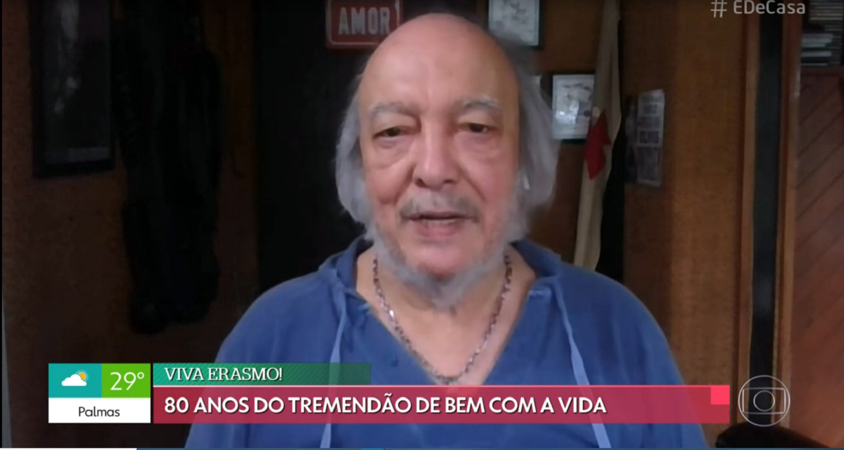 Erasmo Carlos no É de Casa