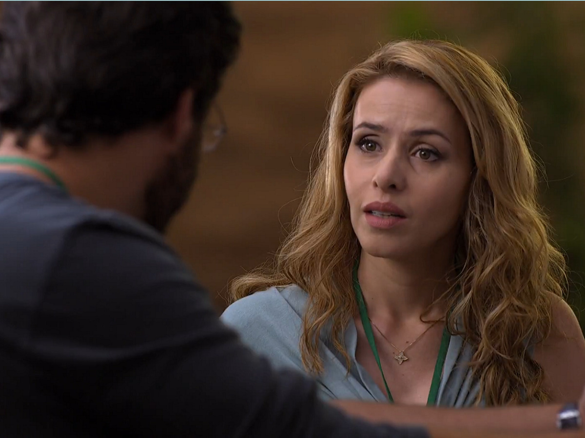 Lúcio (Thiago Lacerda) e Celina (Leona Cavalli) em cena de A Vida da Gente