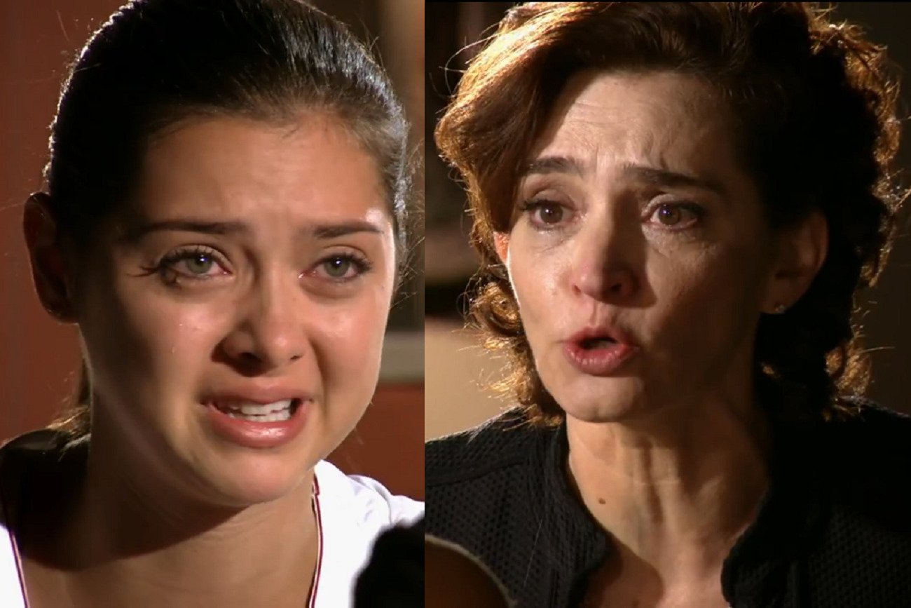 Cecília (Polliana Aleixo) e Vitória (Gisele Fróes) em A Vida da Gente