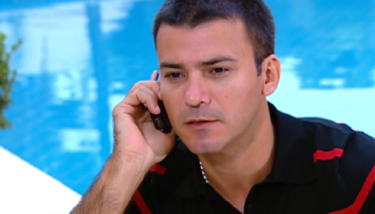 Lopo (Leonardo Vieira) em cena de Prova de Amor