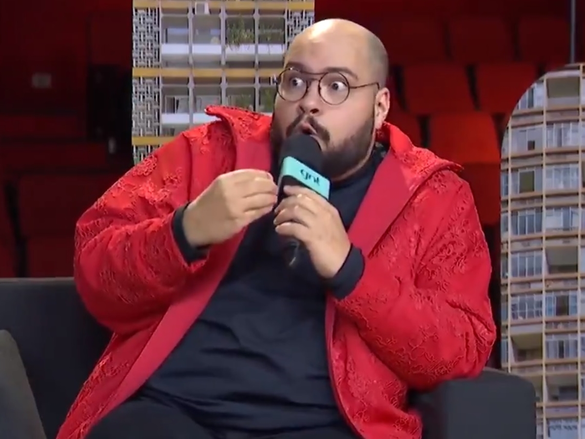 Tiago Abravanel no Saia Justa