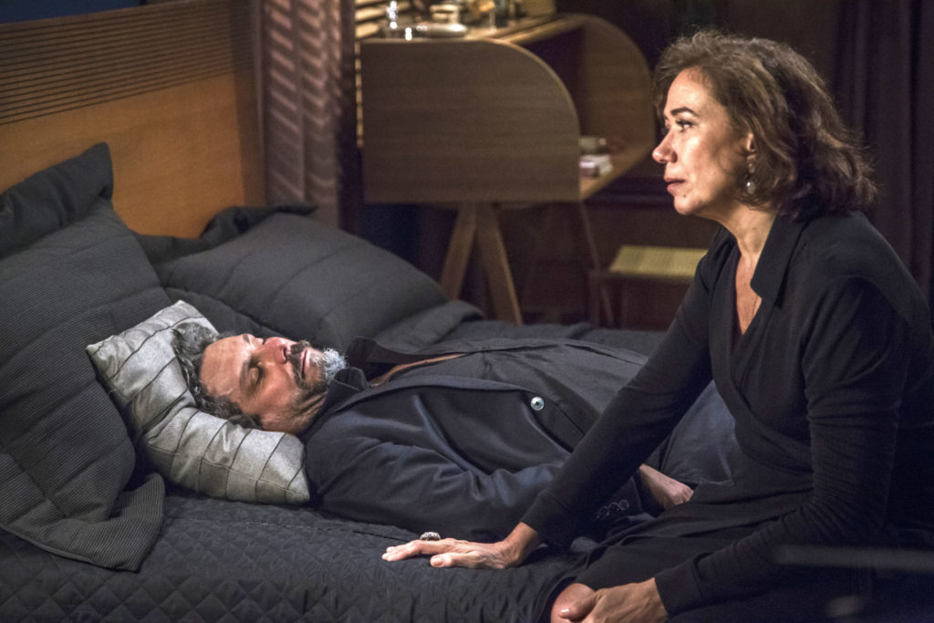 Maria Marta (Lilia Cabral) e José Alfredo (Alexandre Nero) em Império (Divulgação/Globo)
