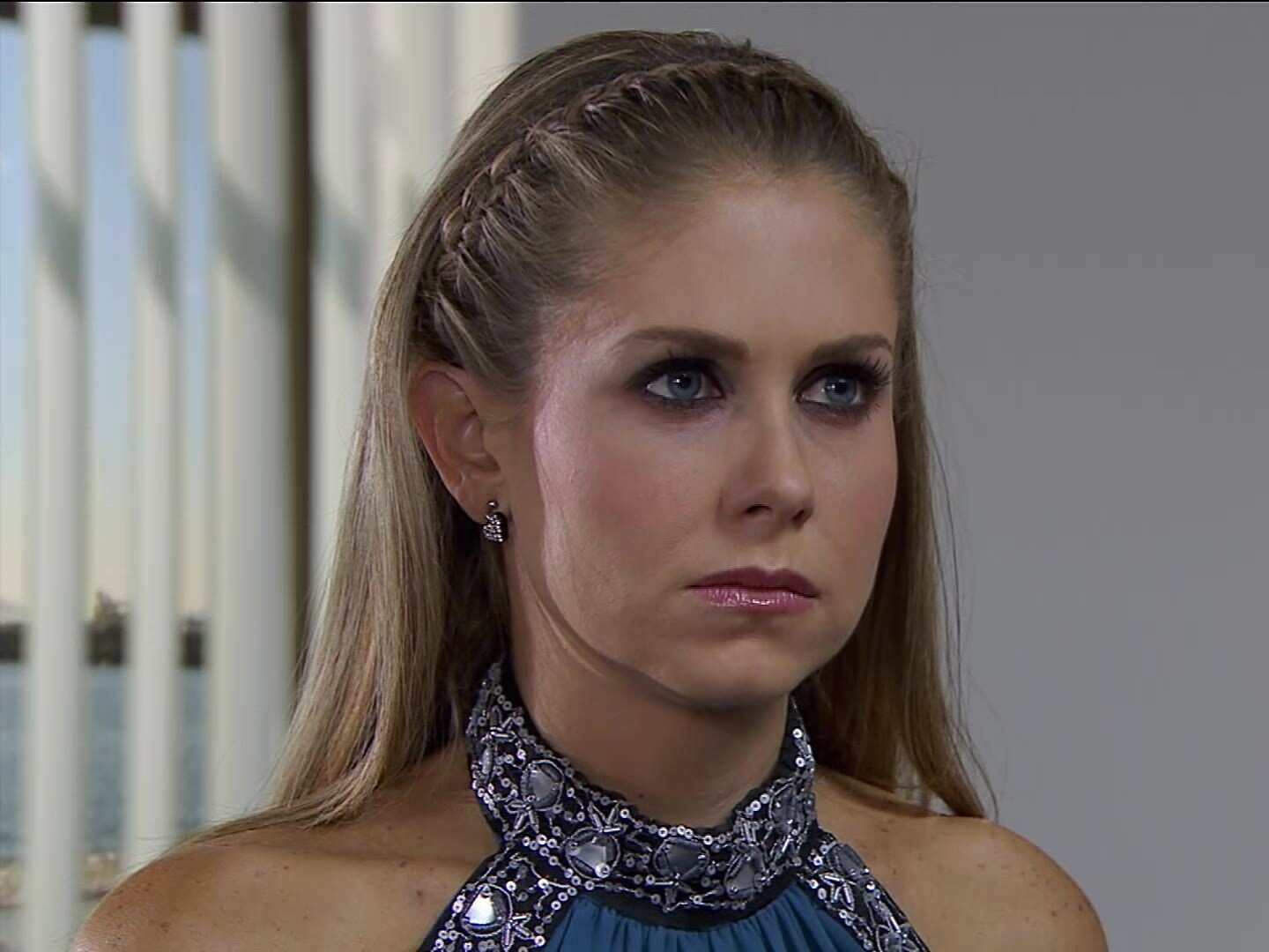 Dóris (Ingrid Martz) em Coração Indomável (Reprodução/Las Estrellas)