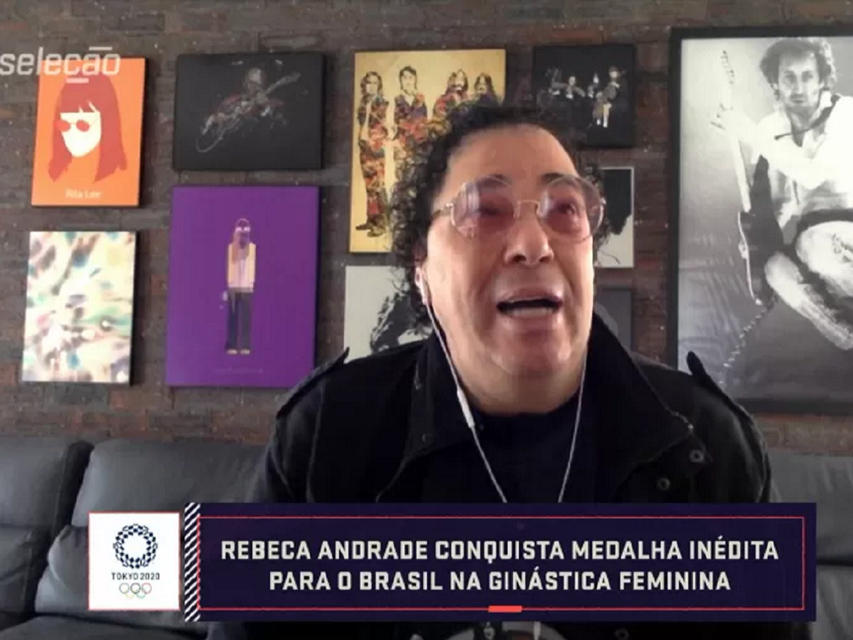 Casagrande durante o Seleção SporTV