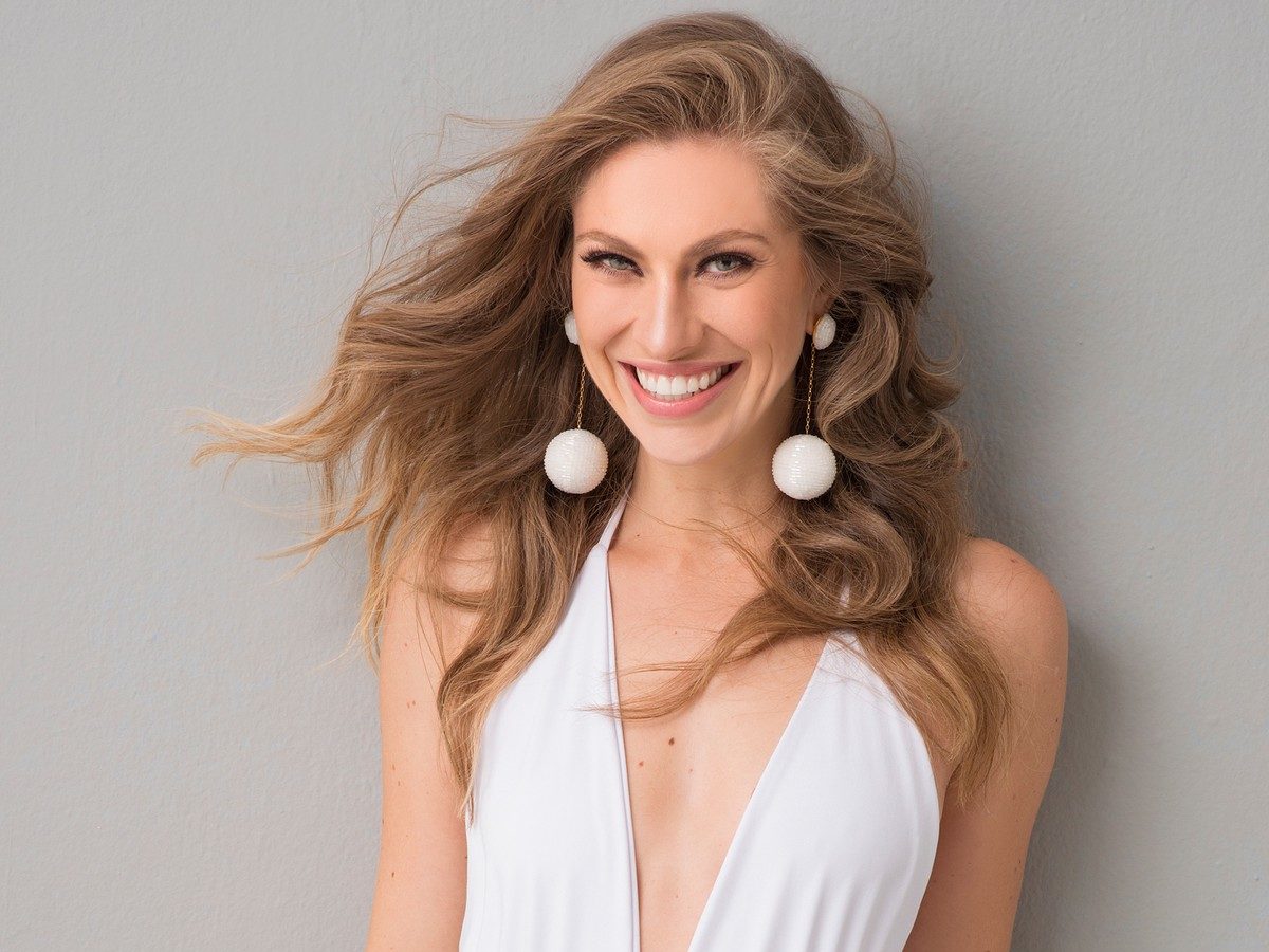 A atriz Lana Rhodes (Divulgação/Globo)