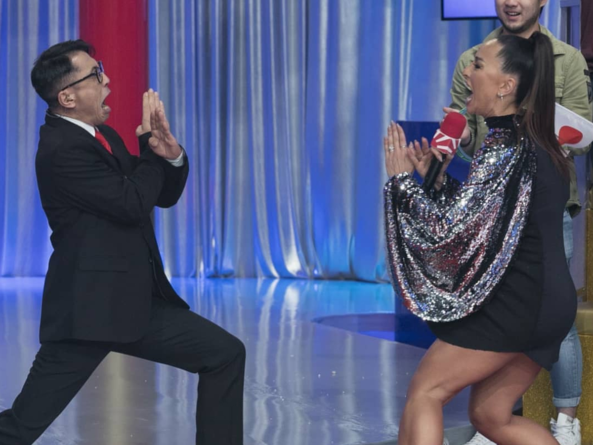 Mr. Fu e Sabrina Sato no Made in Japão, em 2020