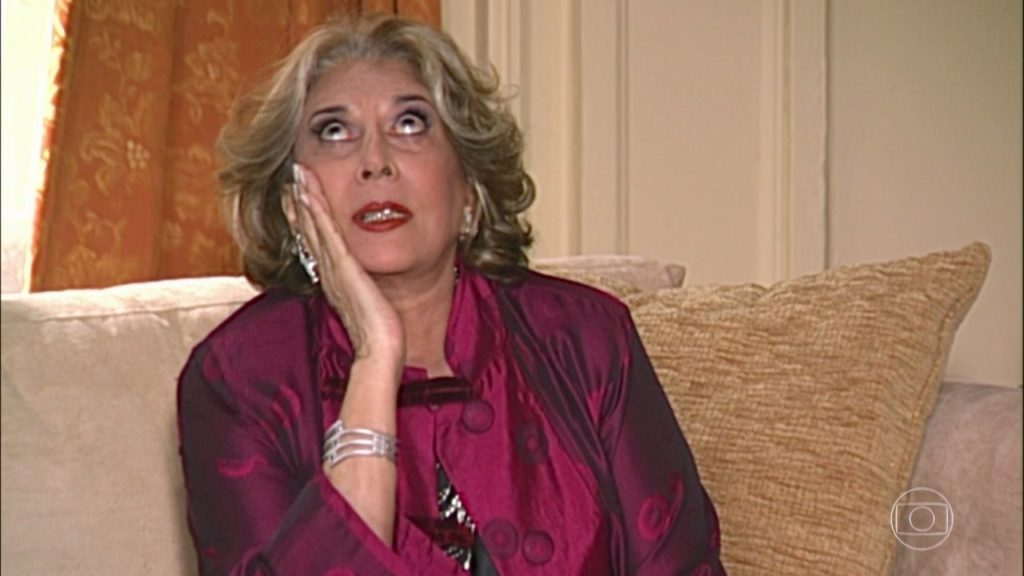 Mary Montilla (Carmem Verônica) em Belíssima (Reprodução/Globoplay)