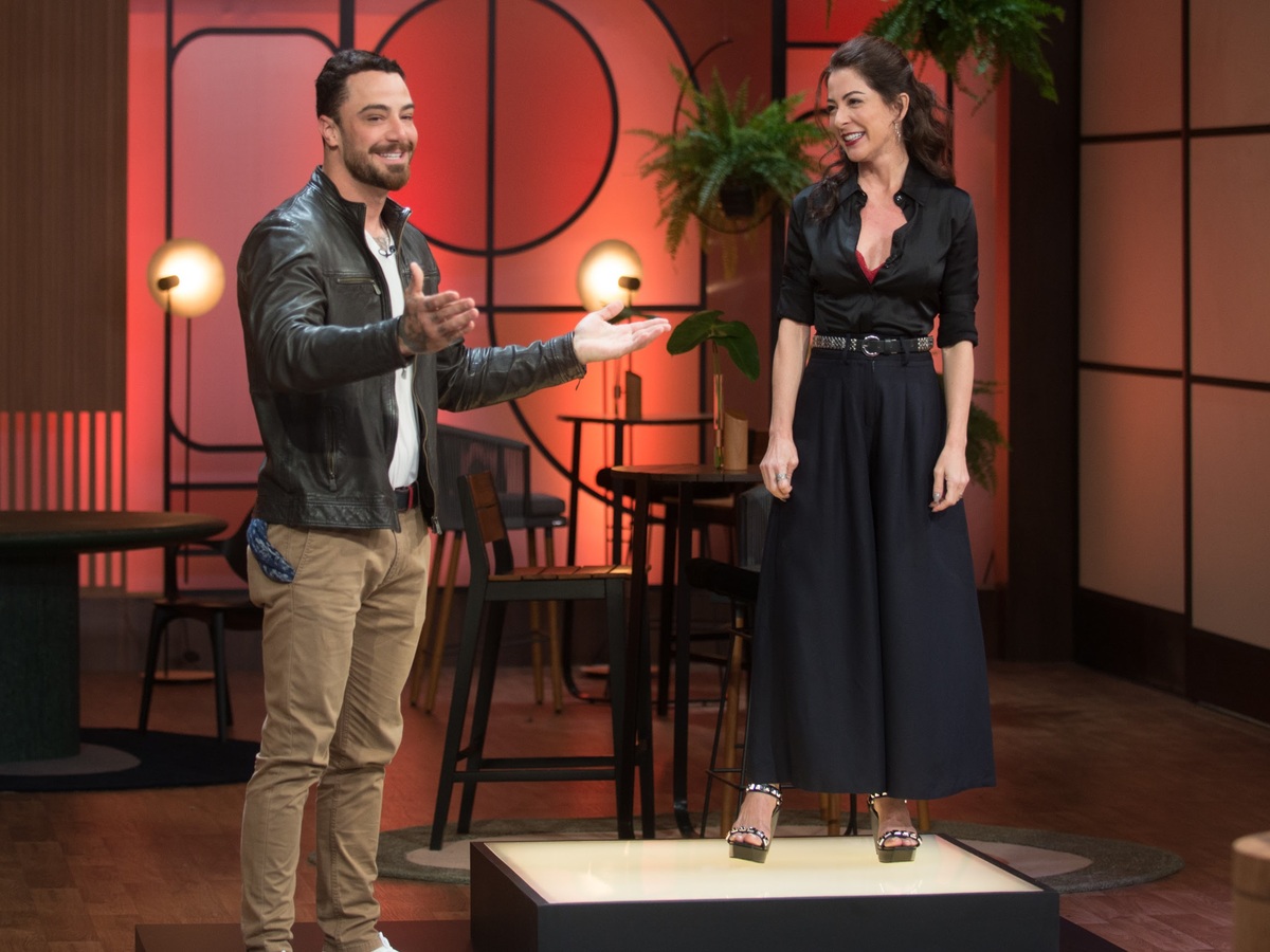 Felipe Titto e Ana Paula Padrão no MasterChef