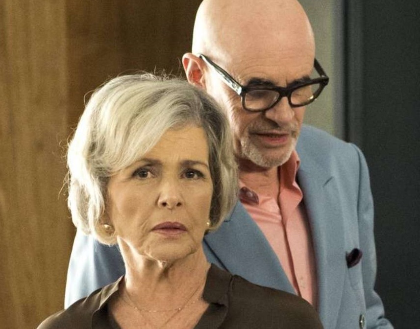 Sabine (Irene Ravache) e Pedrinho (Marcos Caruso), em Pega Pega
