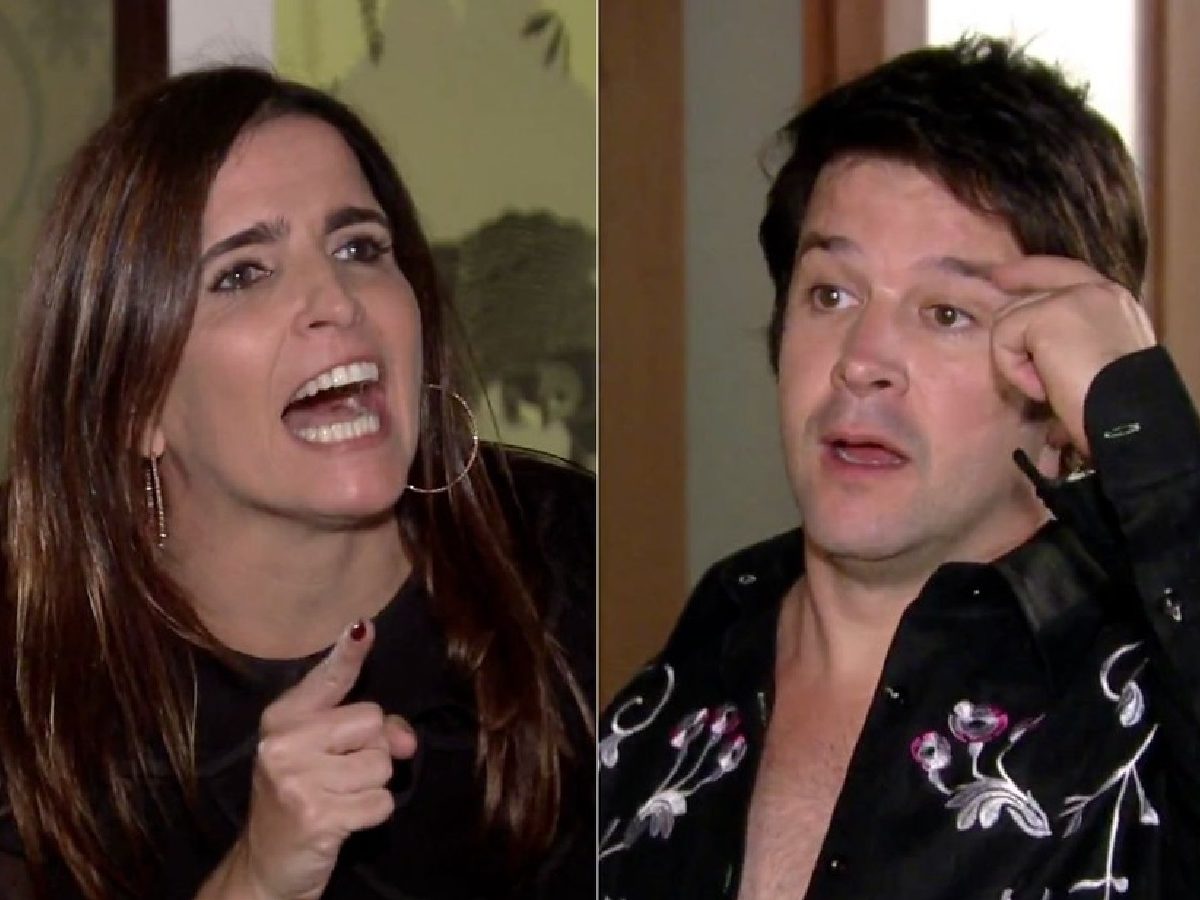 Suzana (Maçu Mader) e Ariclenes (Murilo Benício) em Ti-Ti-Ti (Reprodução/Globo)