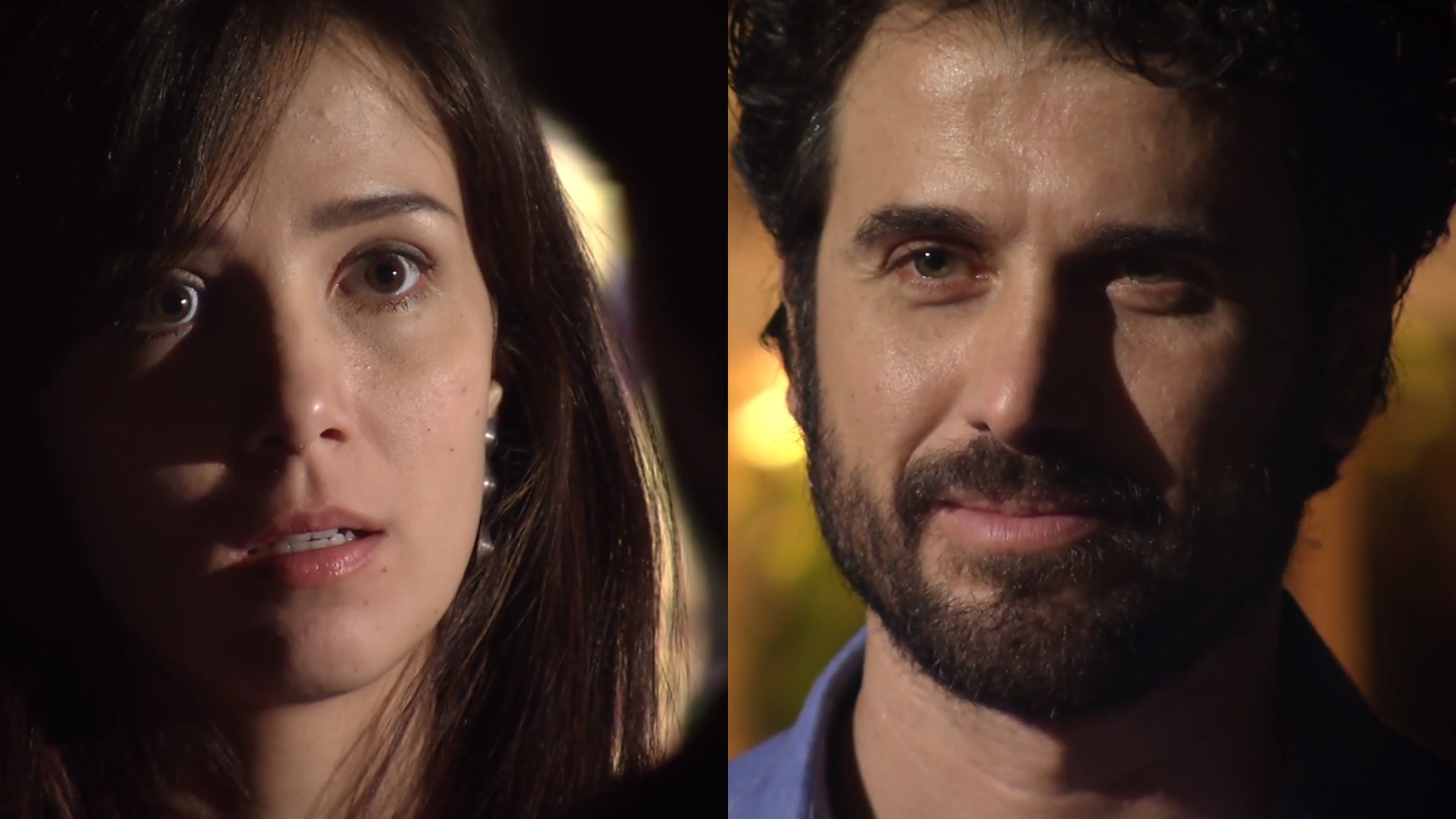 Marjorie Estiano (Manu) e Eriberto Leão (Gabriel) em cena de A Vida da Gente (Reprodução: Globo)