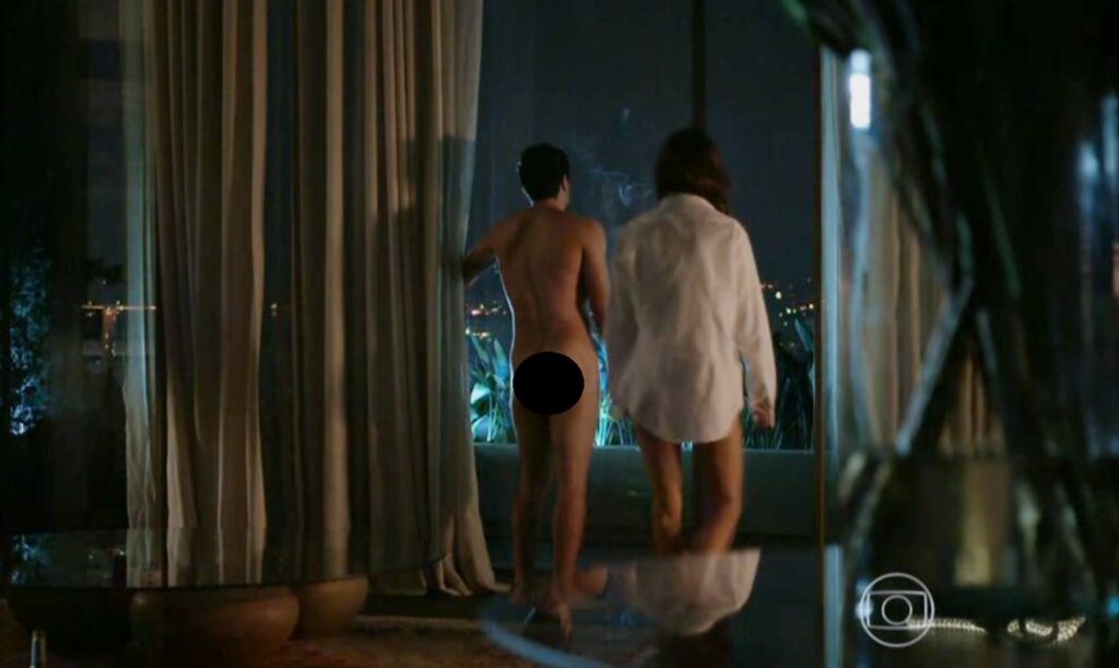 Alex (Rodrigo Lombardi) e Angel (Camila Queiroz) em Verdades Secretas