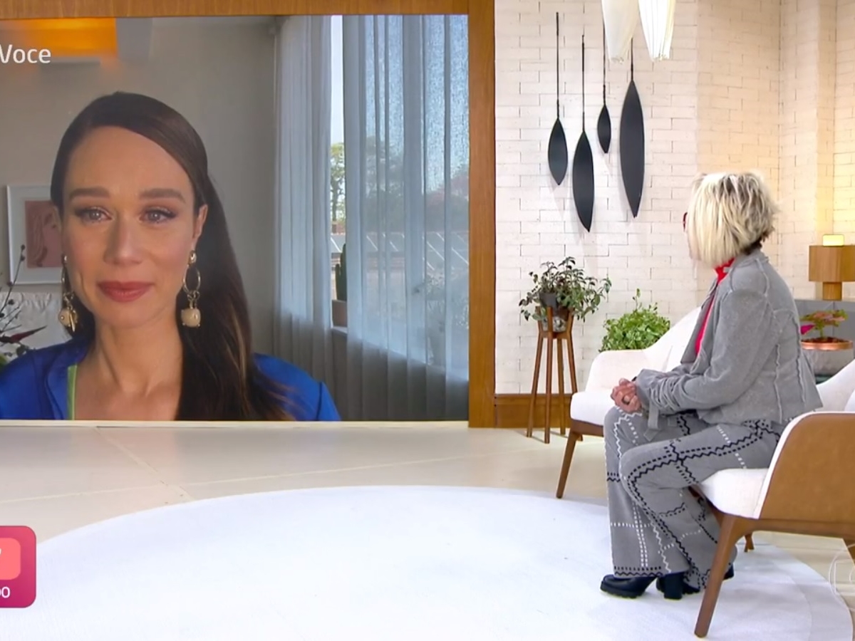 Ana Maria Braga e Mariana Ximenes no Mais Você
