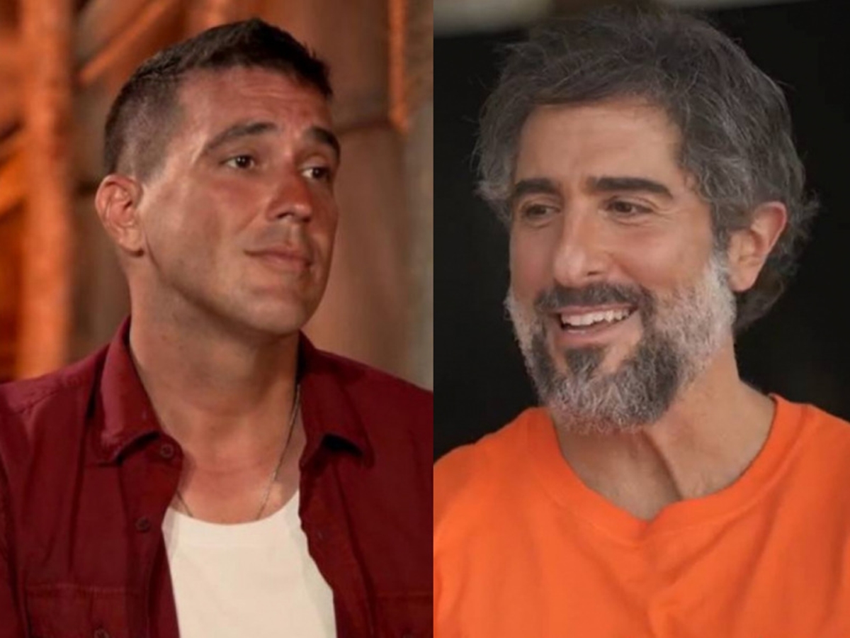 André Marques e Marcos Mion