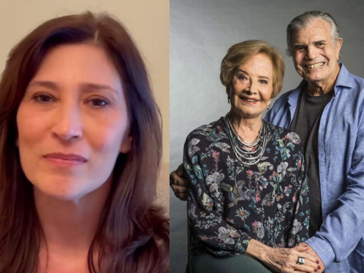 Beth Goulart, Glória Menezes e Tarcísio Meira
