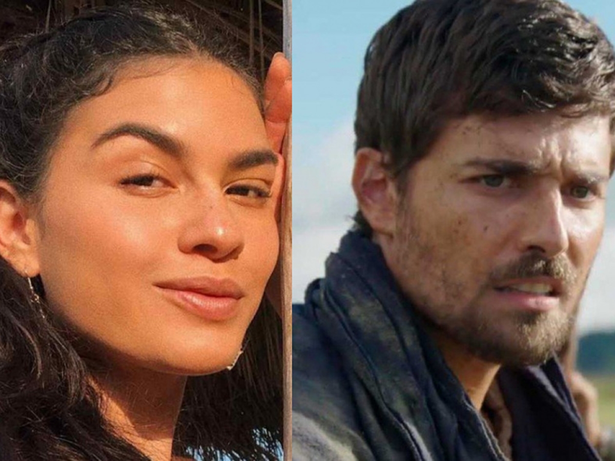 Bila (Allana Lopes) e Jacó (Miguel Coelho) de Gênesis