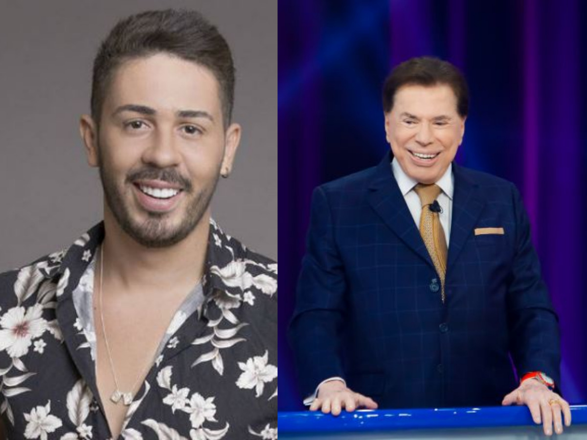 Carlinhos Maia e Silvio Santos (Divulgação)