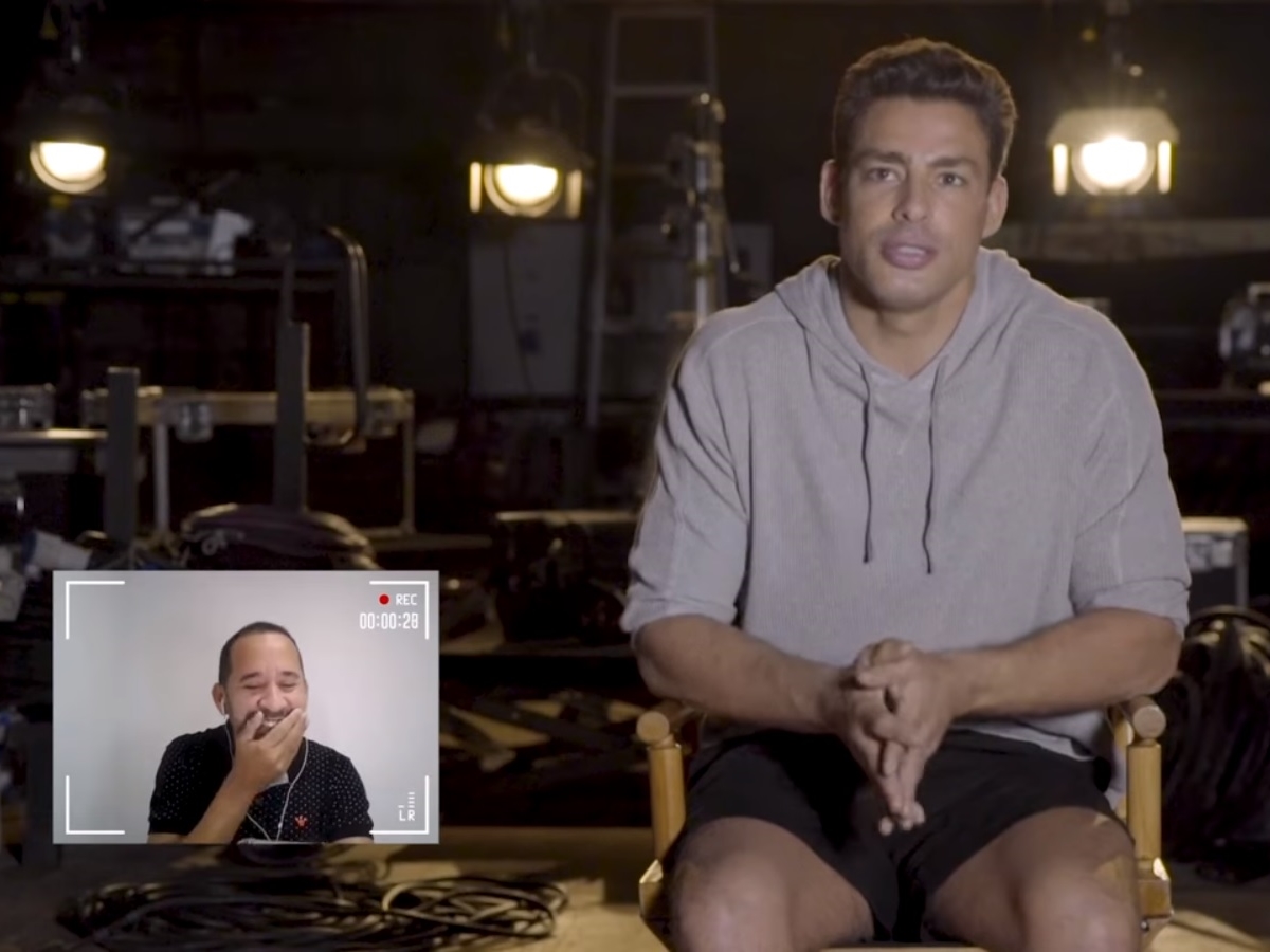 Cauã Reymond e Luiz Cláudio