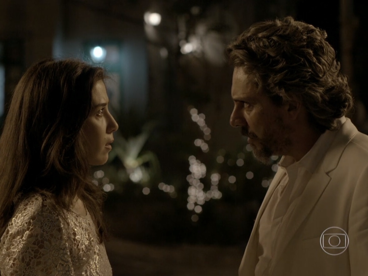 Cora (Marjorie Estiano) e José Alfredo (Alexandre Nero) de Império
