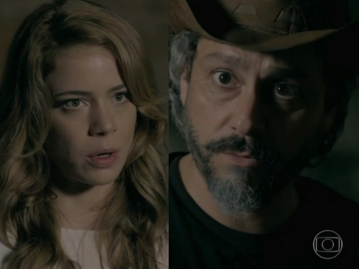 Cristina (Leandra Leal) e José Alfredo (Alexandre Nero) de Império
