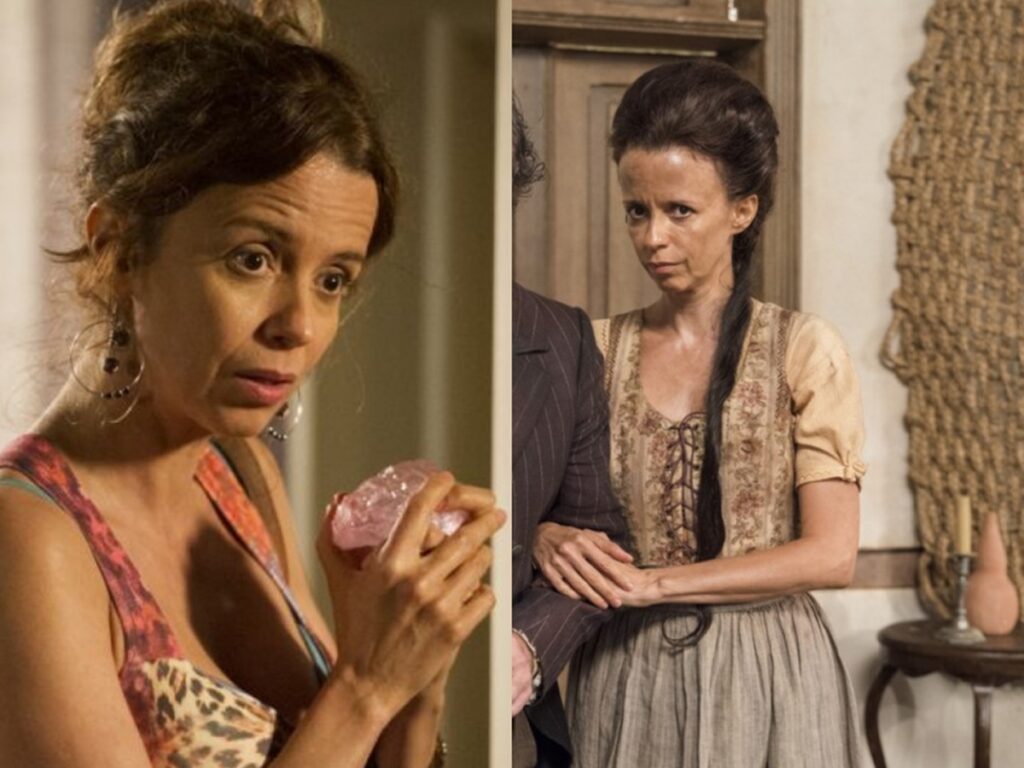 Dani Barros como a Lorraine de Império e a Clemência de Nos Tempos do Imperador
