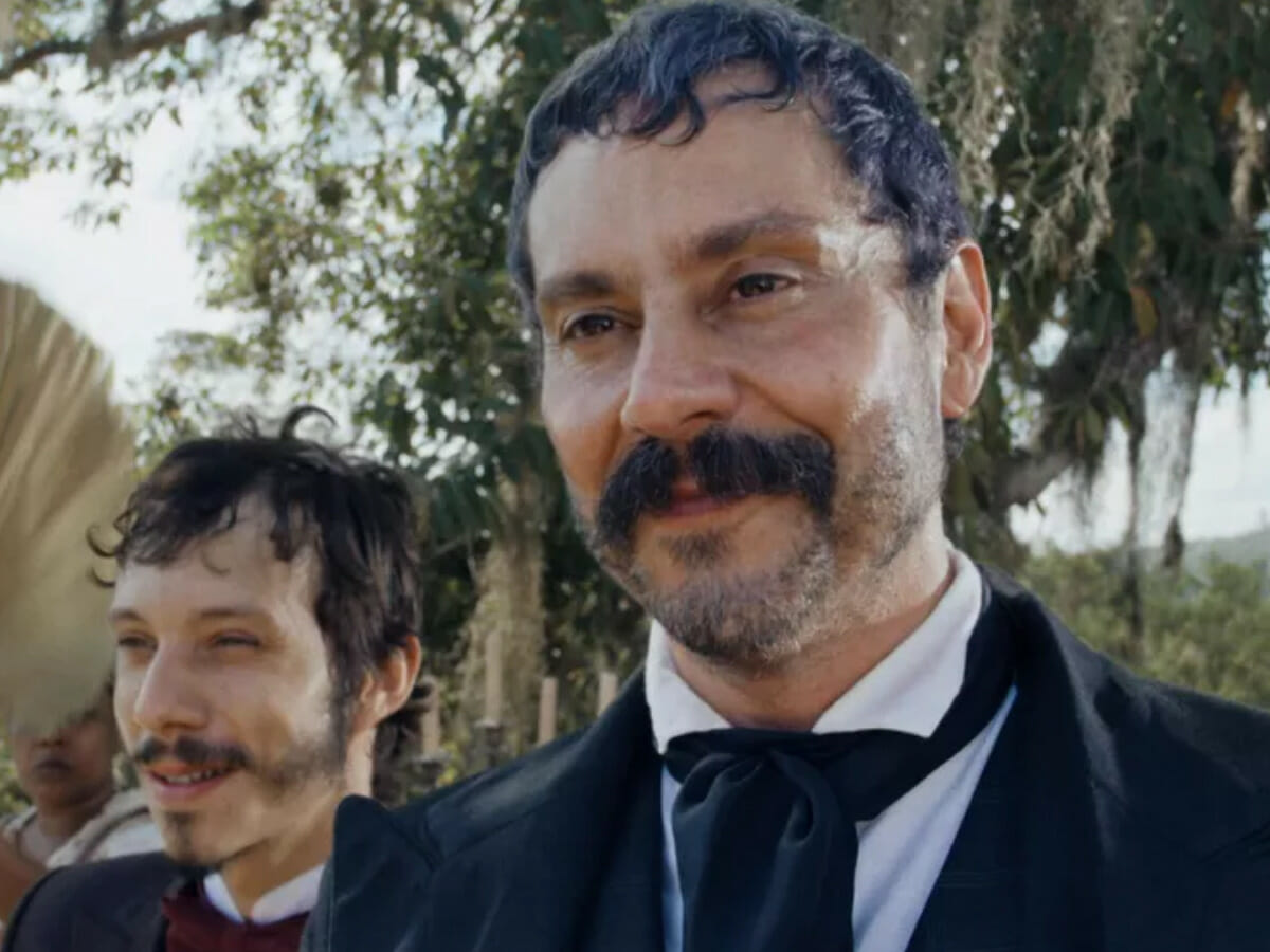 Tonico (Alexandre Nero) em Nos Tempos do Imperador (Reprodução/Globo)