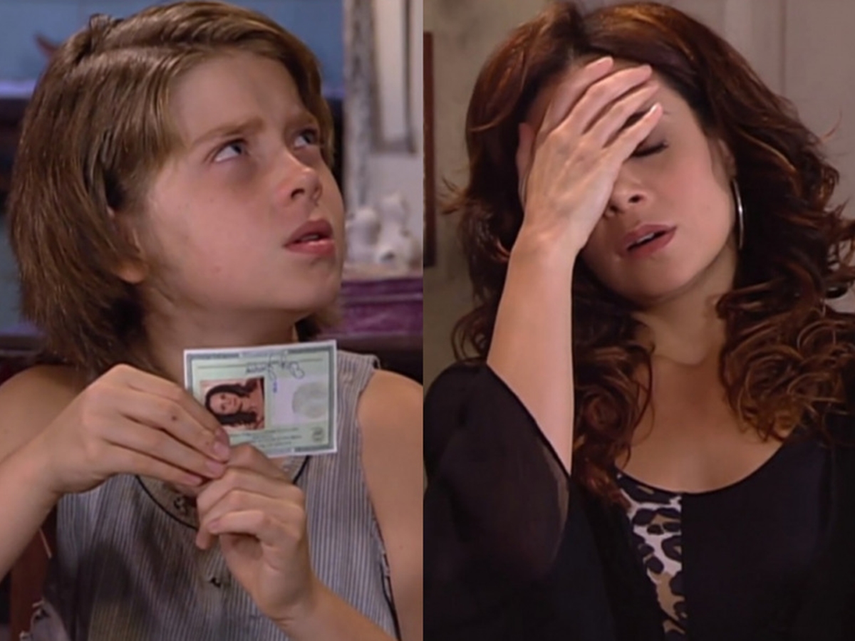 Dudu (Pedro Malta) e Elza (Vanessa Gerbelli) de Prova de Amor