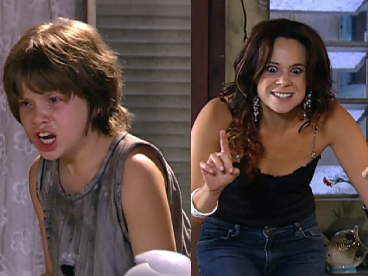 Dudu (Pedro Malta) e Elza (Vanessa Gerbelli) de Prova de Amor