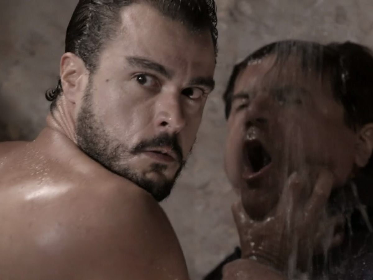 Enrico (Joaquim Lopes) e Felipe (Laércio Fonseca) de Império