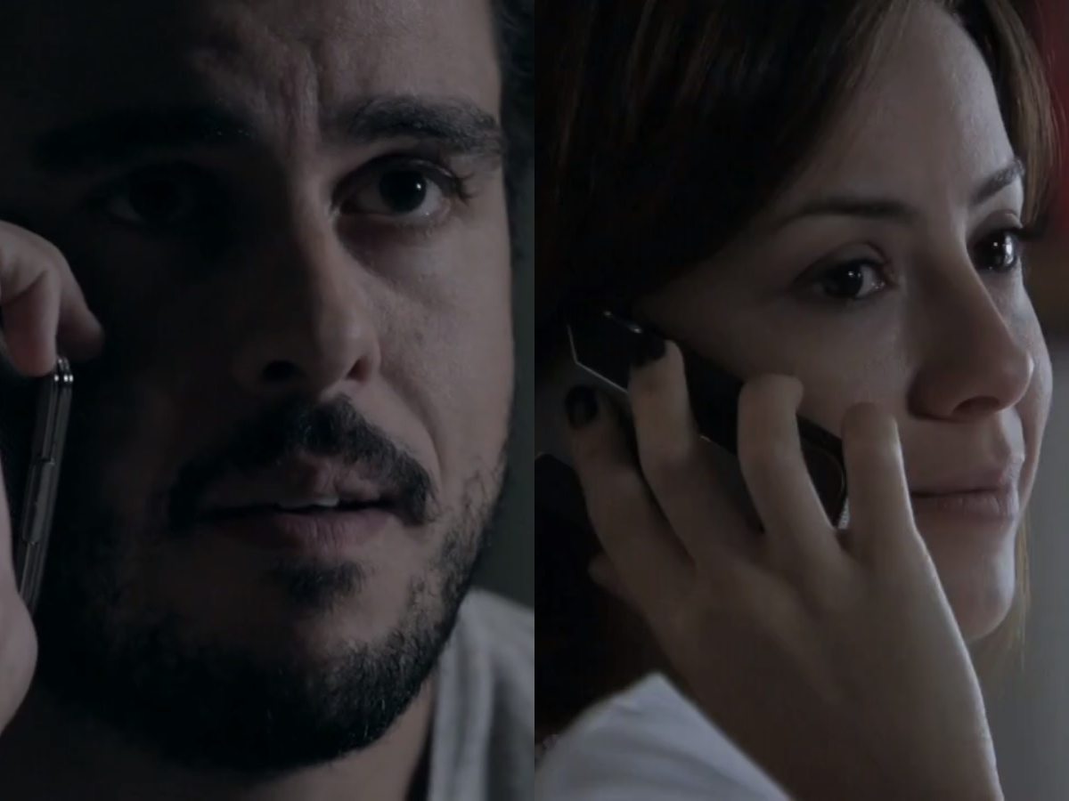 Enrico (Joaquim Lopes) e Maria Clara (Andreia Horta) de Império