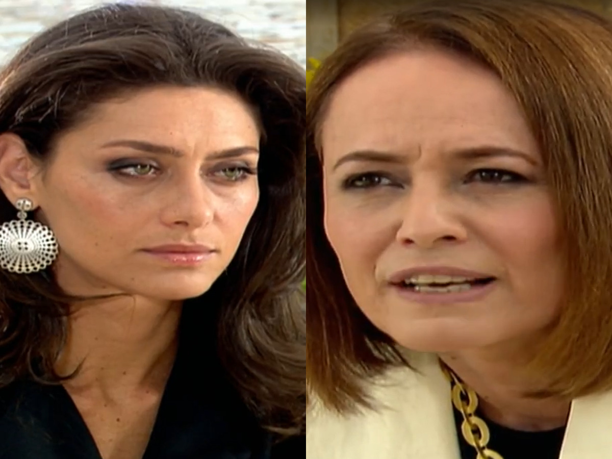 Fabiana e Ana Luísa em Paraíso Tropical (Reprodução)