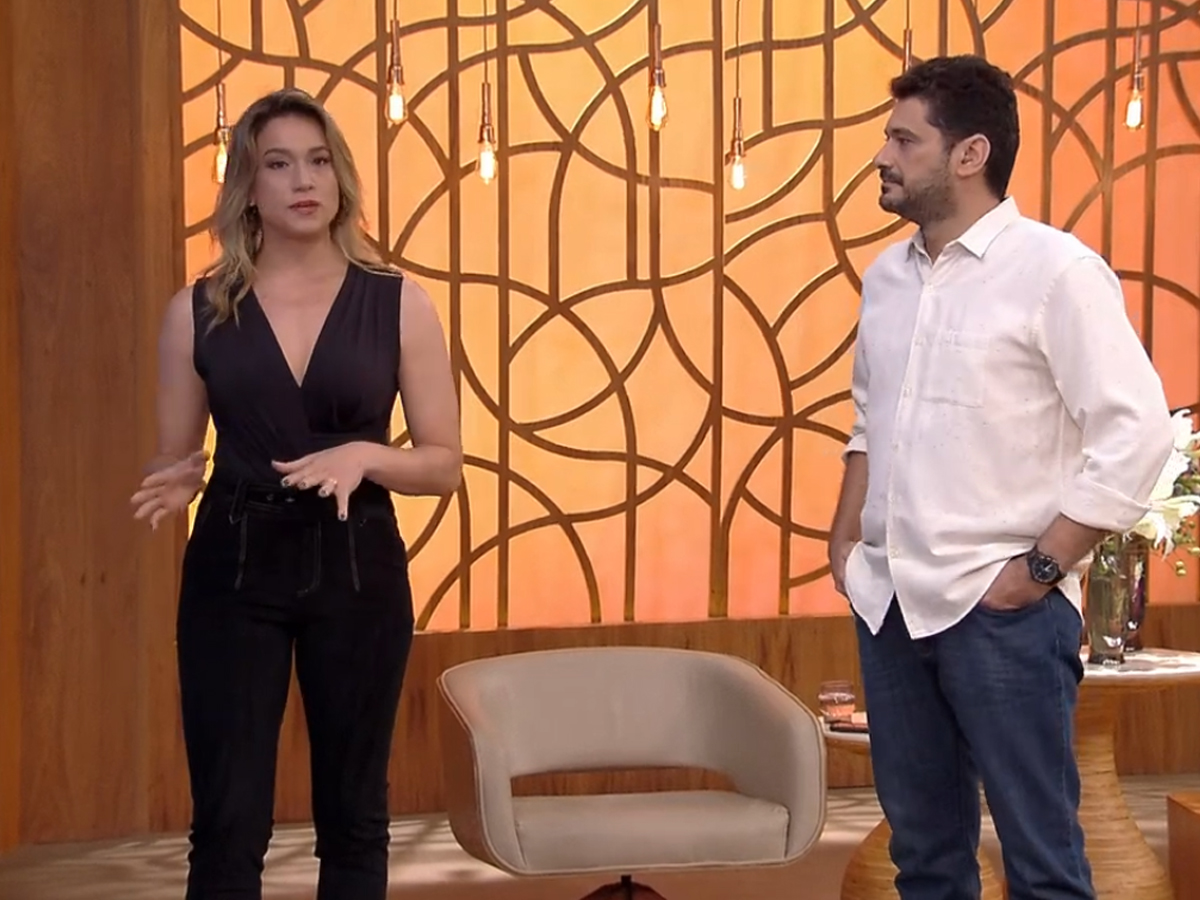 Fernanda Gentil e André Curvello no Encontro