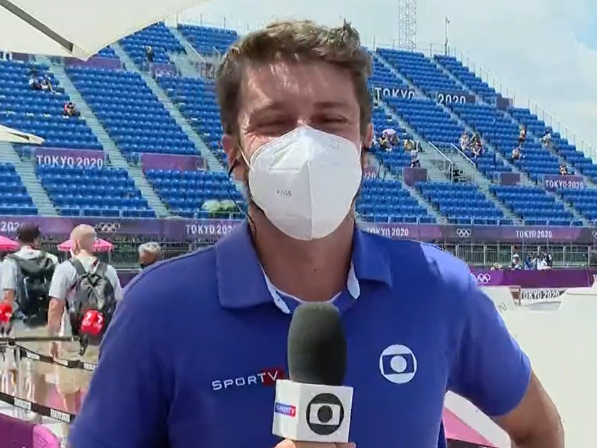 O repórter Kiko Menezes (Reprodução/Globo)