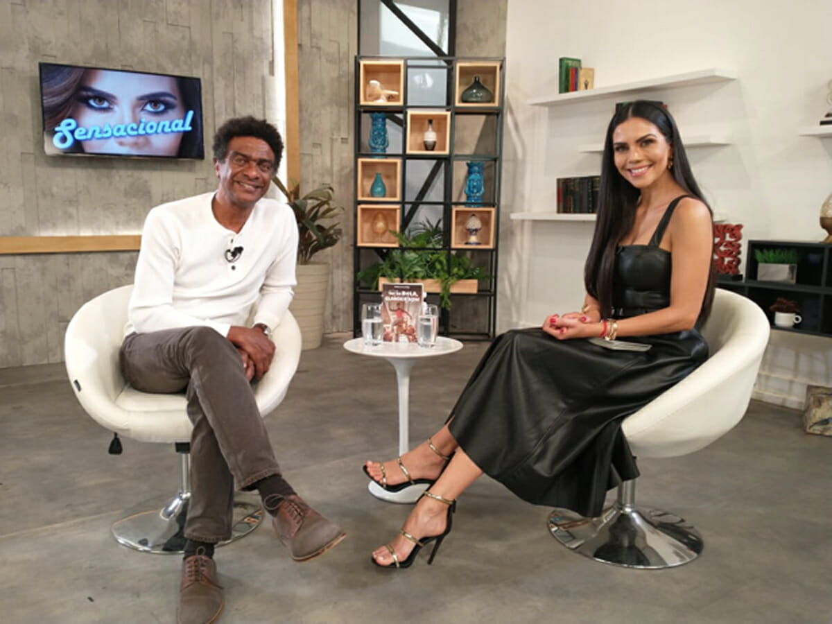 Hélio De La Peña e Daniela Albuquerque no Sensacional